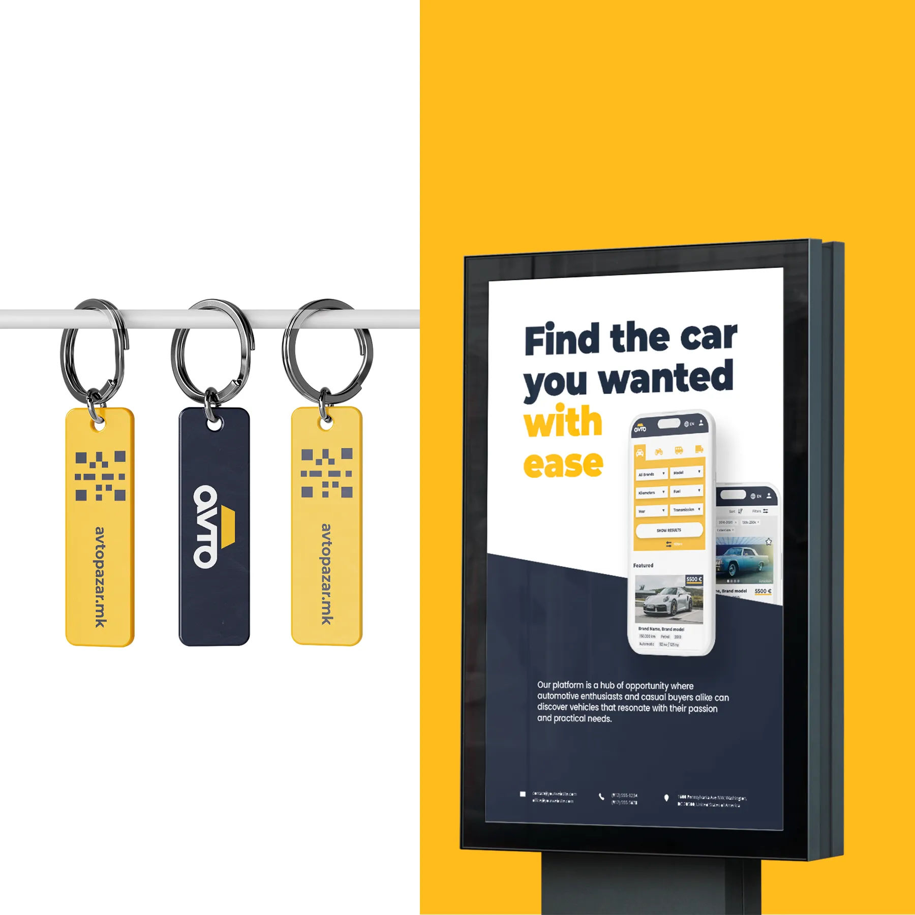 AvtoPazar billboard keychain image