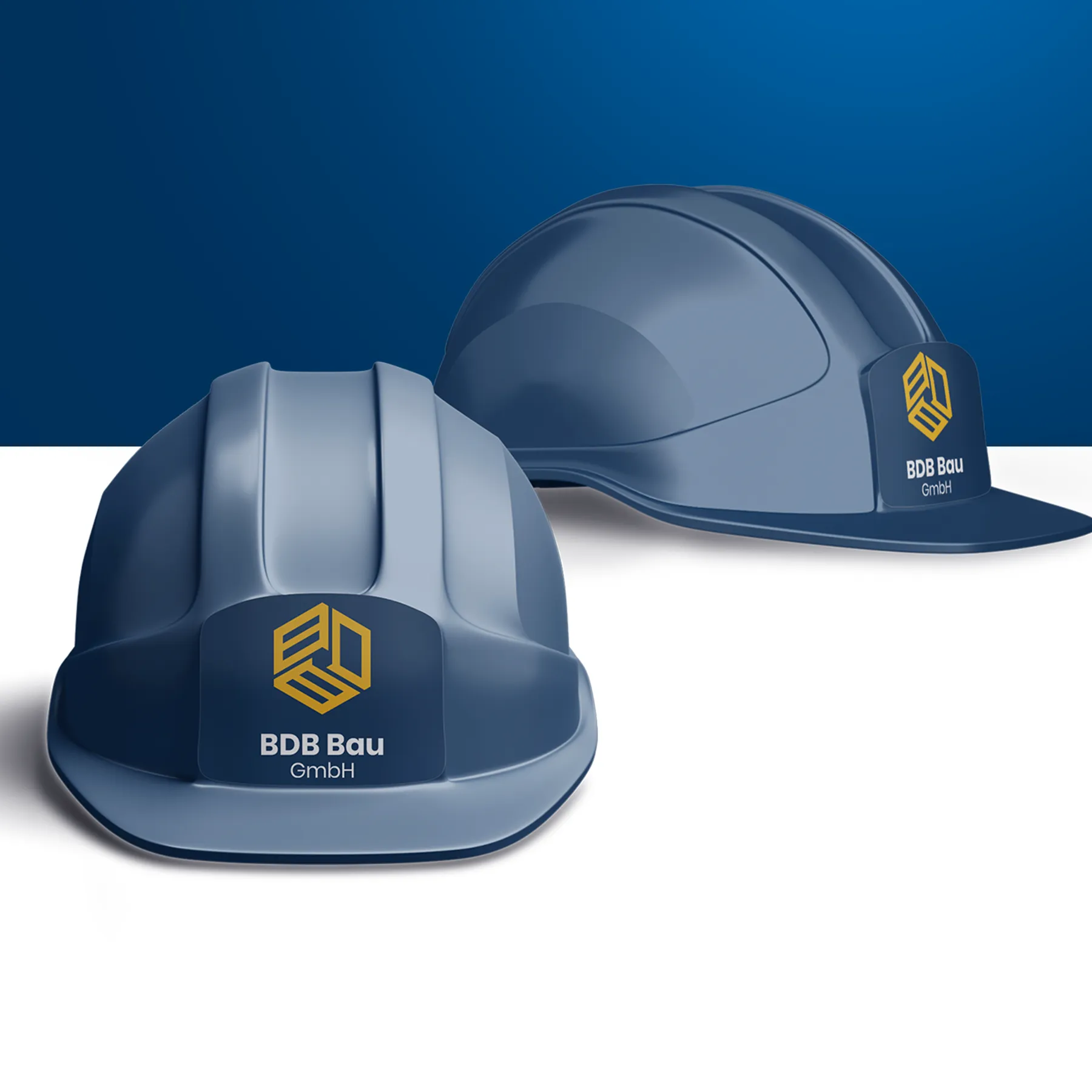 BDB bau helmet mockup